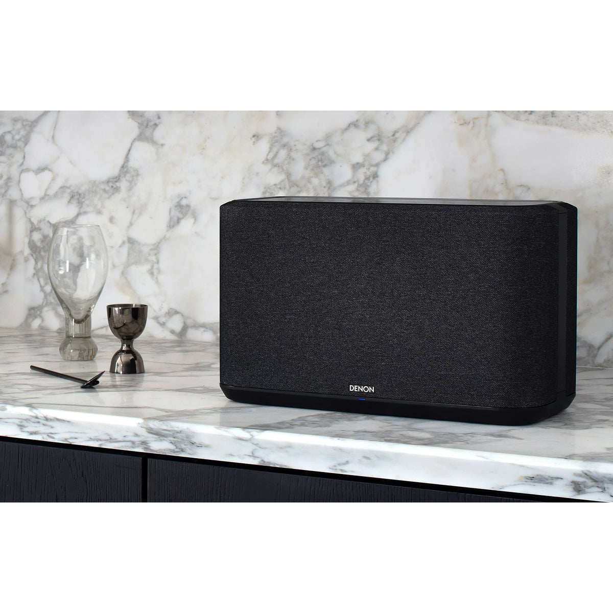 Denon Home 350 Wireless Smart Multiroom Speaker with Built-In HEOS - Black | DENONHOME350BKE2GB from Denon - DID Electrical