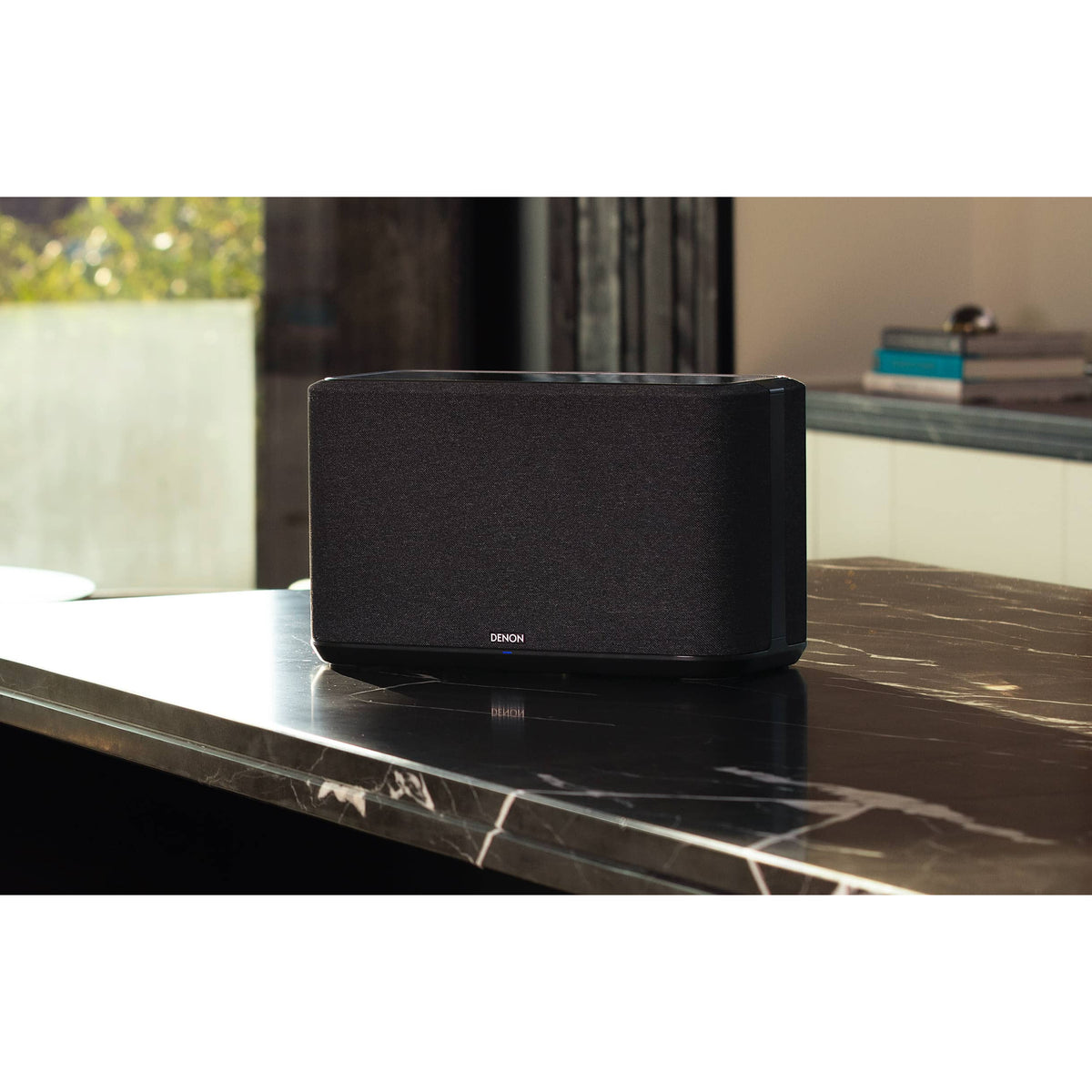 Denon Home 350 Wireless Smart Multiroom Speaker with Built-In HEOS - Black | DENONHOME350BKE2GB from Denon - DID Electrical