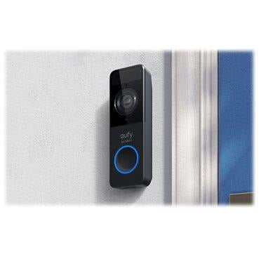 Eufy 1080P Wireless Video Doorbell Slim - Black | E8220311 (7655167492284)