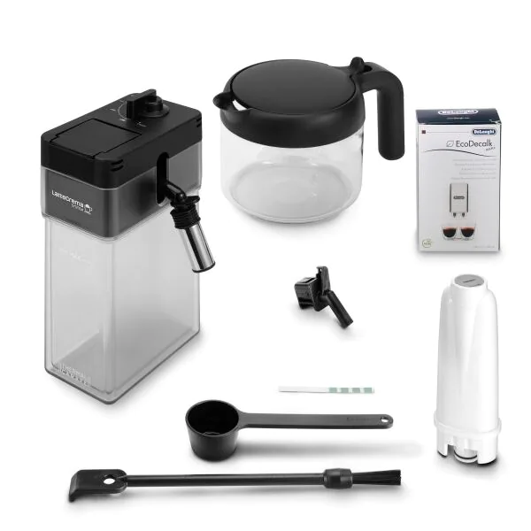 DeLonghi PrimaDonna Soul 2.2L Automatic Coffee Machine - Metal Black | ECAM610.75.MB (7569043488956)