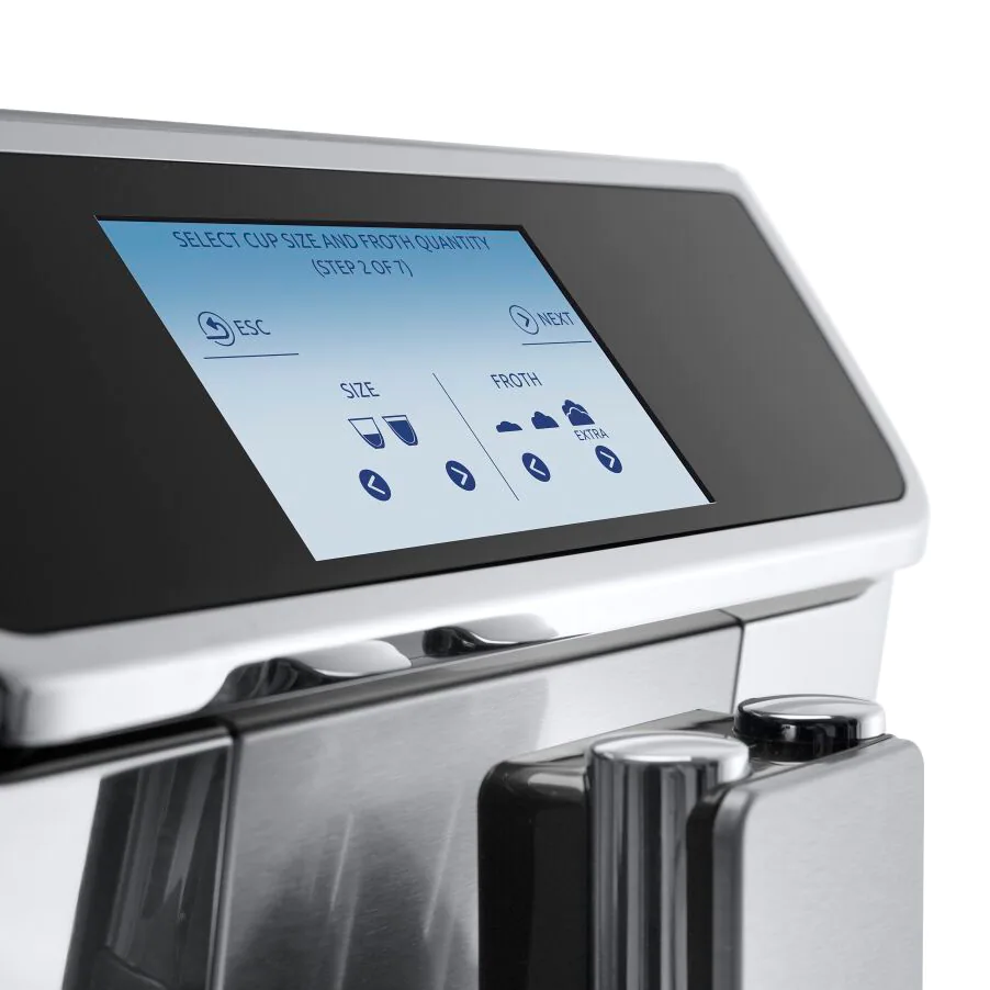 DeLonghi PrimaDonna Elite Experience 2L Automatic Coffee Machine - Metal Silver | ECAM650.85.MS (7594750214332)