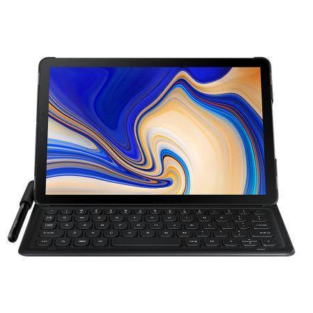 Samsung Galaxy Tab S4 10.5&quot; Keyboard Cover Case - Black | EJ-FT830BBEGG from Samsung - DID Electrical