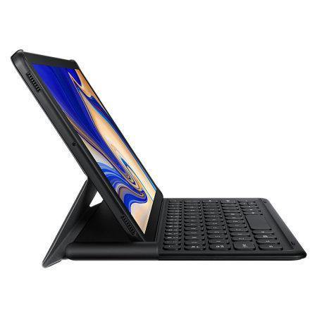 Samsung Galaxy Tab S4 10.5&quot; Keyboard Cover Case - Black | EJ-FT830BBEGG from Samsung - DID Electrical