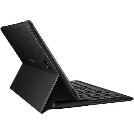 Samsung Galaxy Tab S4 10.5&quot; Keyboard Cover Case - Black | EJ-FT830BBEGG from Samsung - DID Electrical