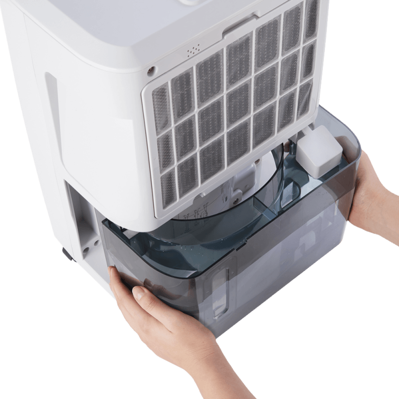 Dimplex 10L Freestanding Dehumidifier - White & Light Grey | EVERDRI10L from Dimplex - DID Electrical