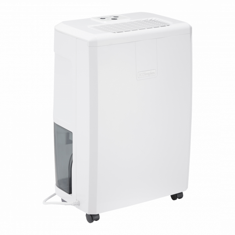 Dimplex 10L Freestanding Dehumidifier - White &amp; Light Grey | EVERDRI10L from Dimplex - DID Electrical