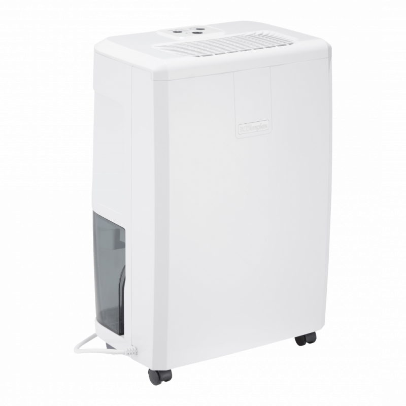 Dimplex 10L Freestanding Dehumidifier - White & Light Grey | EVERDRI10L from Dimplex - DID Electrical ()
