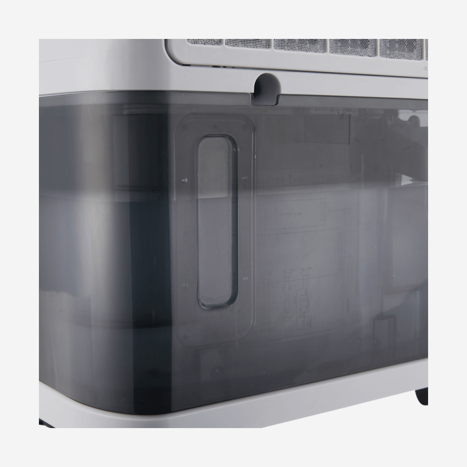 Dimplex 10L Freestanding Dehumidifier - White & Light Grey | EVERDRI10L from Dimplex - DID Electrical
