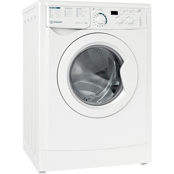 Indesit 8KG 1400 Spin Freestanding Washing Machine - White | EWD81483 W UK N from Indesit - DID Electrical