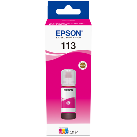 Epson 113 Original Ink Cartridge Bottle - Magenta | SEPS1488 (7530417750204)