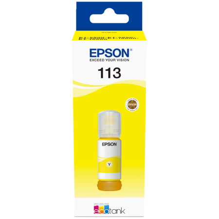 Epson 113 Original Ink Cartridge Bottle - Yellow | SEPS1489 (7530417815740)