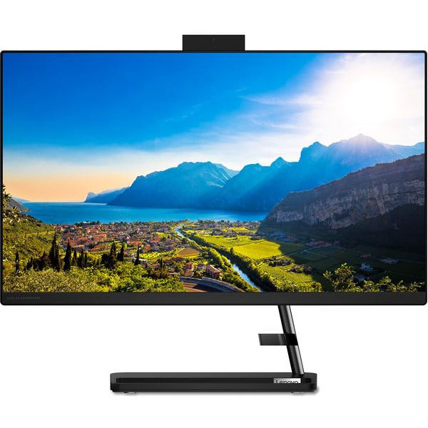 Lenovo IdeaCentre AIO 3 23.8" AMD Ryzen 3 4GB/128GB All-in-One PC - Black | F0G1006LUK from Lenovo - DID Electrical