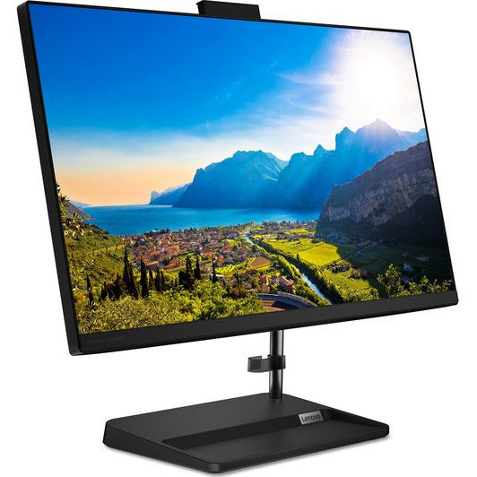 Lenovo IdeaCentre AIO 3 23.8&quot; AMD Ryzen 3 4GB/128GB All-in-One PC - Black | F0G1006LUK from Lenovo - DID Electrical