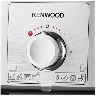 Kenwood 3L 1000W Multipro Express Food Processor - Satin Silver | FDP65.180SI from Kenwood - DID Electrical