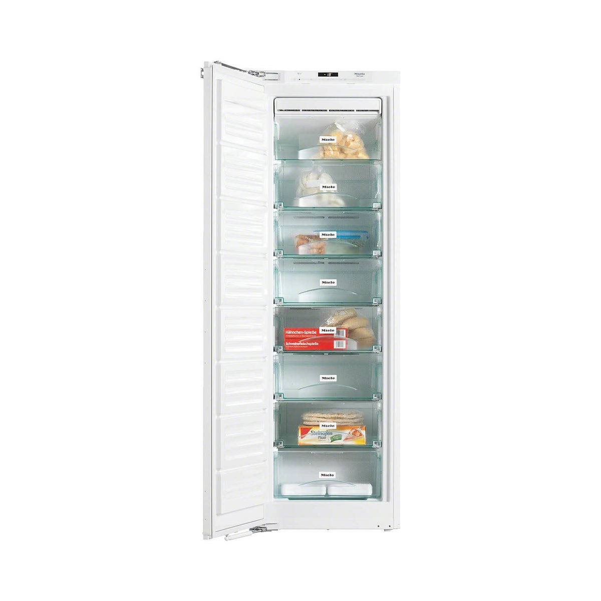 Open Boxed/Ex-Display - Miele 217L Frost Free Integrated In Column Freezer - White | FNS37402I from Miele - DID Electrical