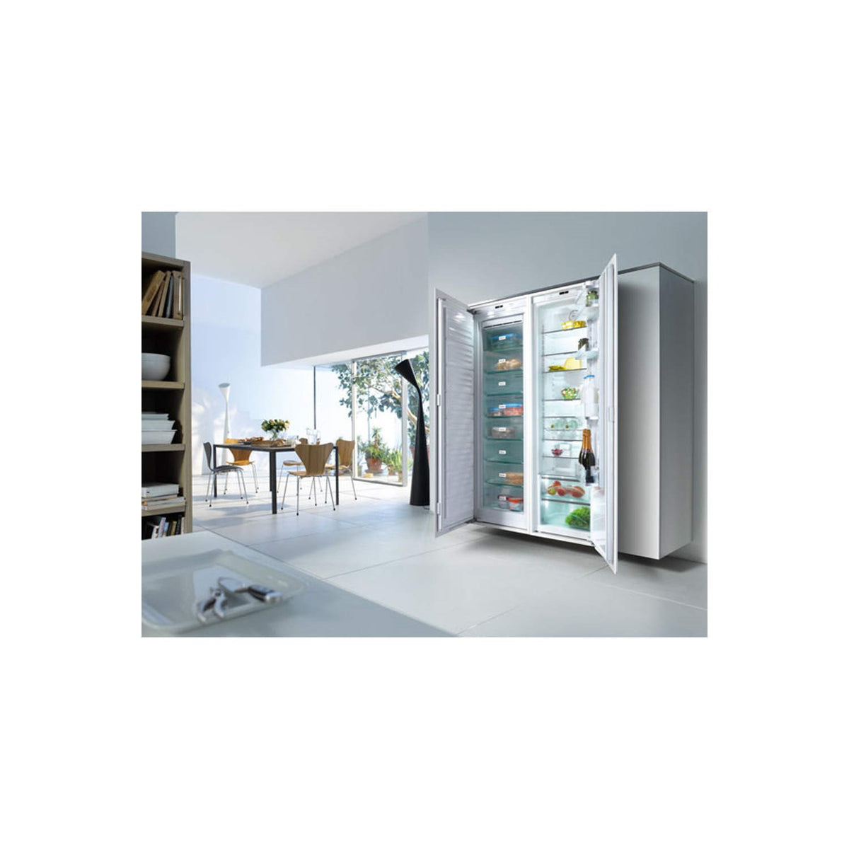 Open Boxed/Ex-Display - Miele 217L Frost Free Integrated In Column Freezer - White | FNS37402I from Miele - DID Electrical