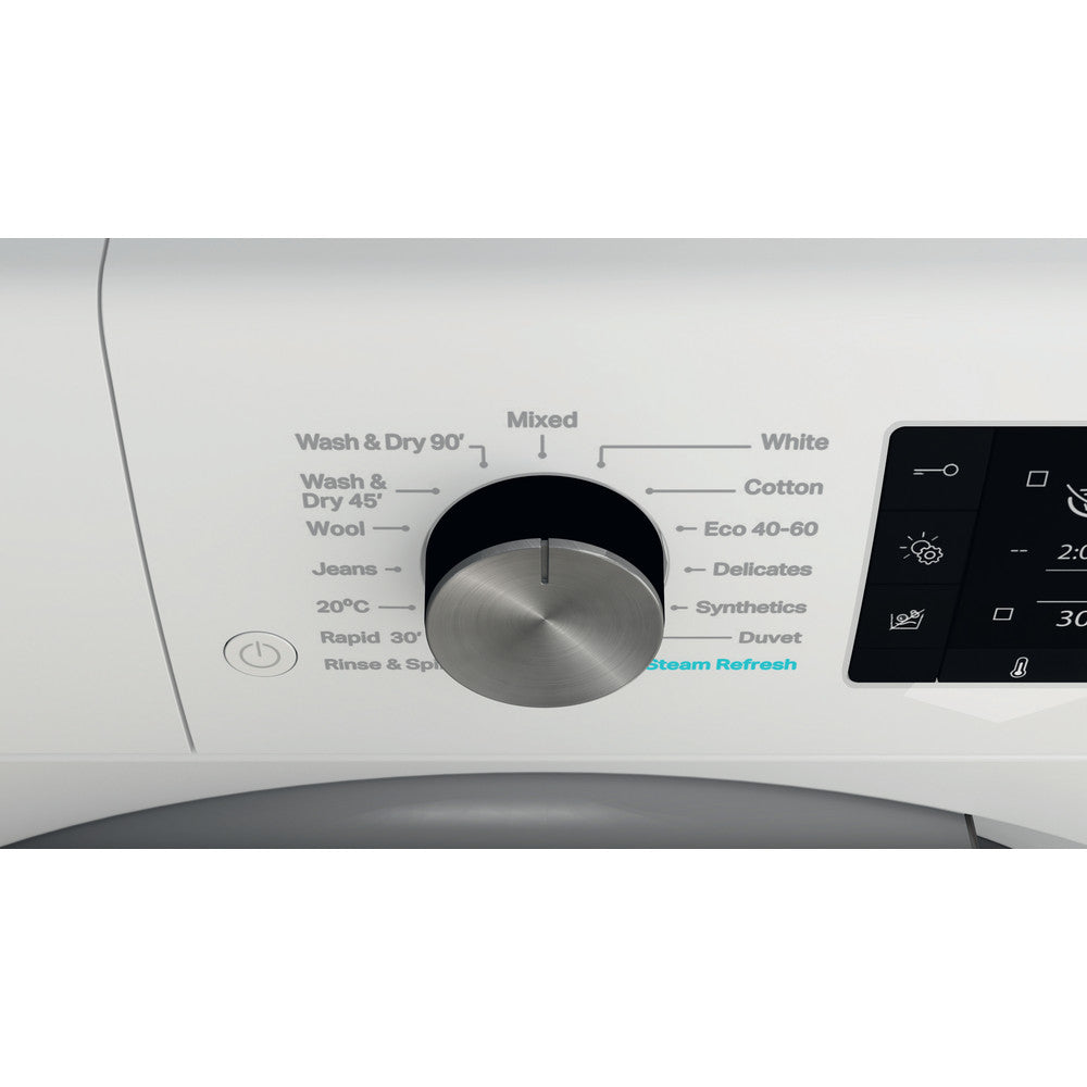 Whirlpool 11KG/7KG 1351 Spin Freestanding Washer Dryer - White | FWDD1174269BSVUK from Whirlpool - DID Electrical
