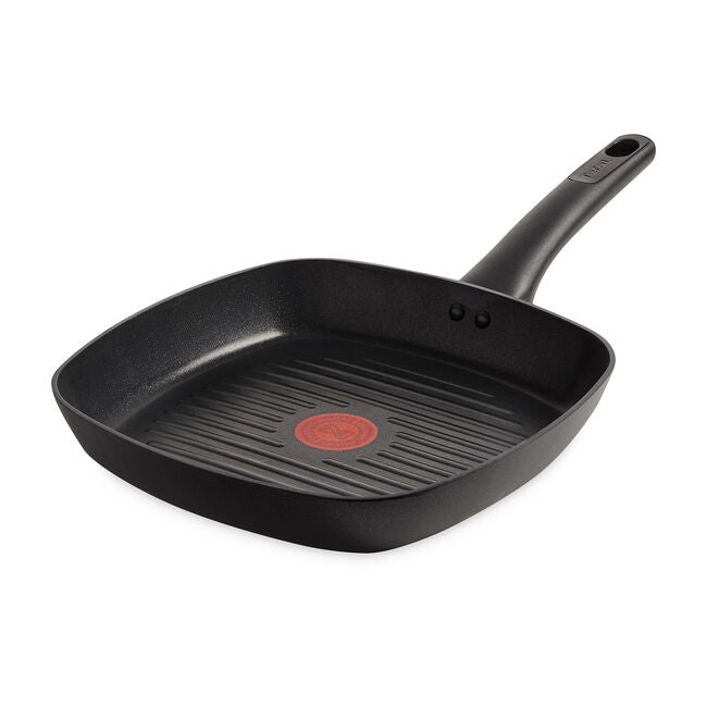 Tefal Titanium Excellence 26CM Square Grillpan - Black | G1514044 (7556743200956)