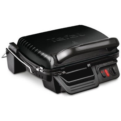 Tefal 2000W Ultracompact 3-in-1 Versatile, Health Grill - Black Metal | GC308840 from Tefal - DID Electrical
