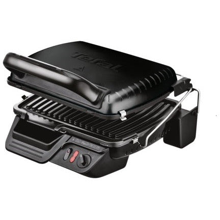 Tefal 2000W Ultracompact 3-in-1 Versatile, Health Grill - Black Metal | GC308840 from Tefal - DID Electrical