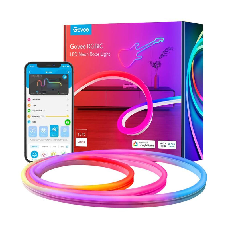 Govee Neon Smart LED Strip Light | H61A02D1-OF-UK from Govee - DID Electrical