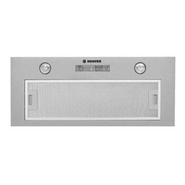 Hoover 52CM Built-In & Fixed Canopy Cooker Hood - Silver | HBG520S from Hoover - DID Electrical