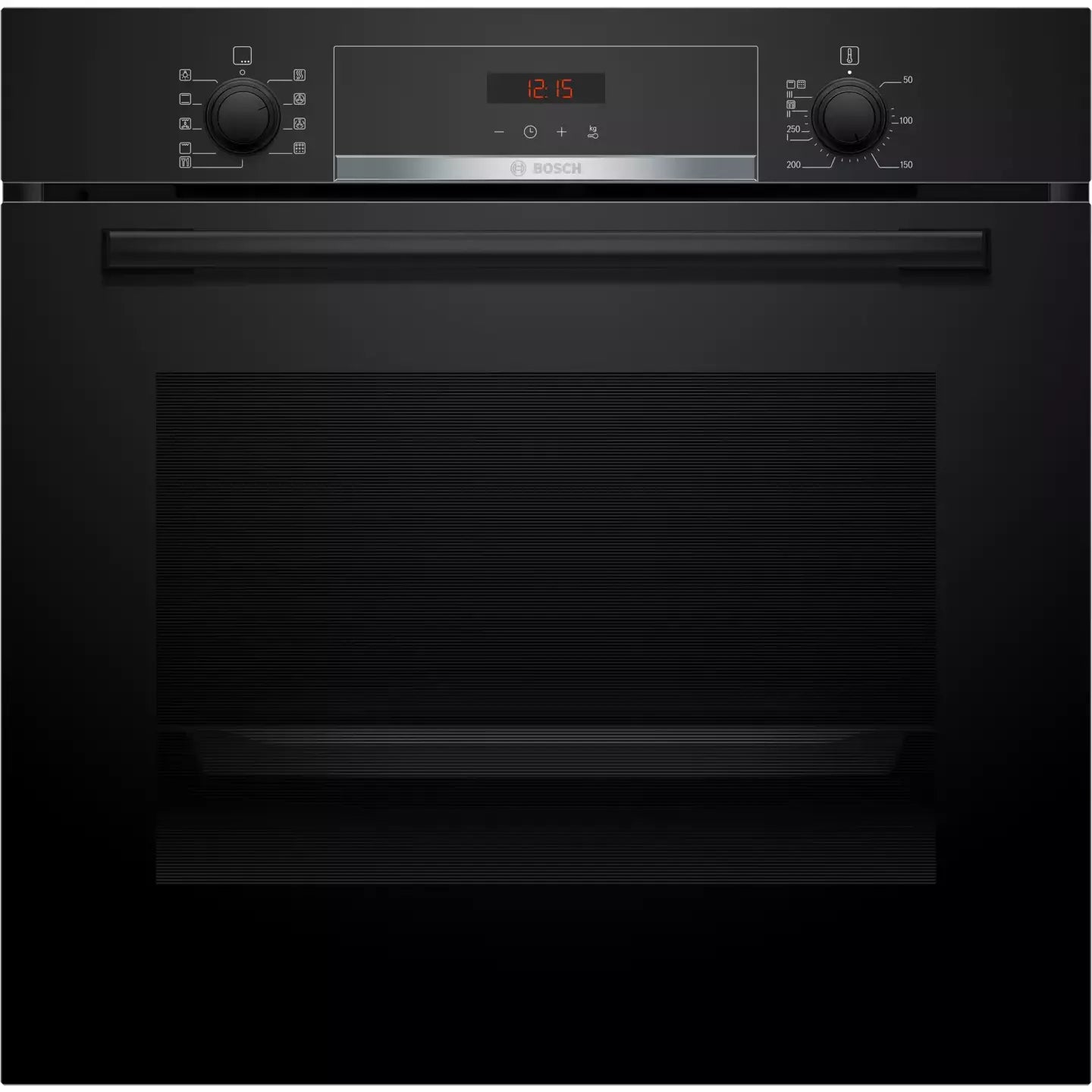 Bosch Series 4 71L Built-In Electric Single Oven - Black | HBS573BB0B (7664461643964)