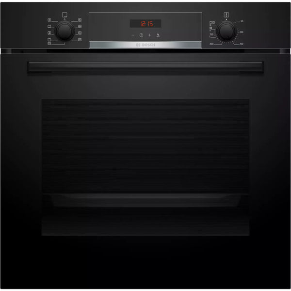 Bosch Series 4 71L BuiltIn Electric Single Oven Black DID.ie DID