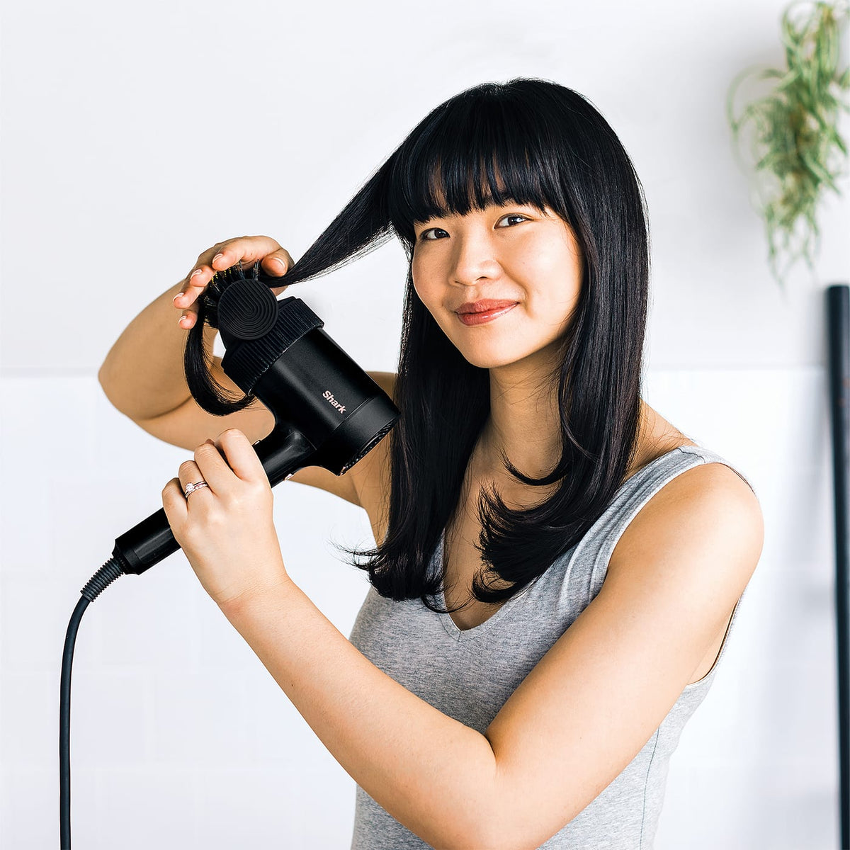 Shark Style IQ Ionic Hair Dryer &amp; Styler - Black &amp; Rose Gold | HD120UK (7551182962876)