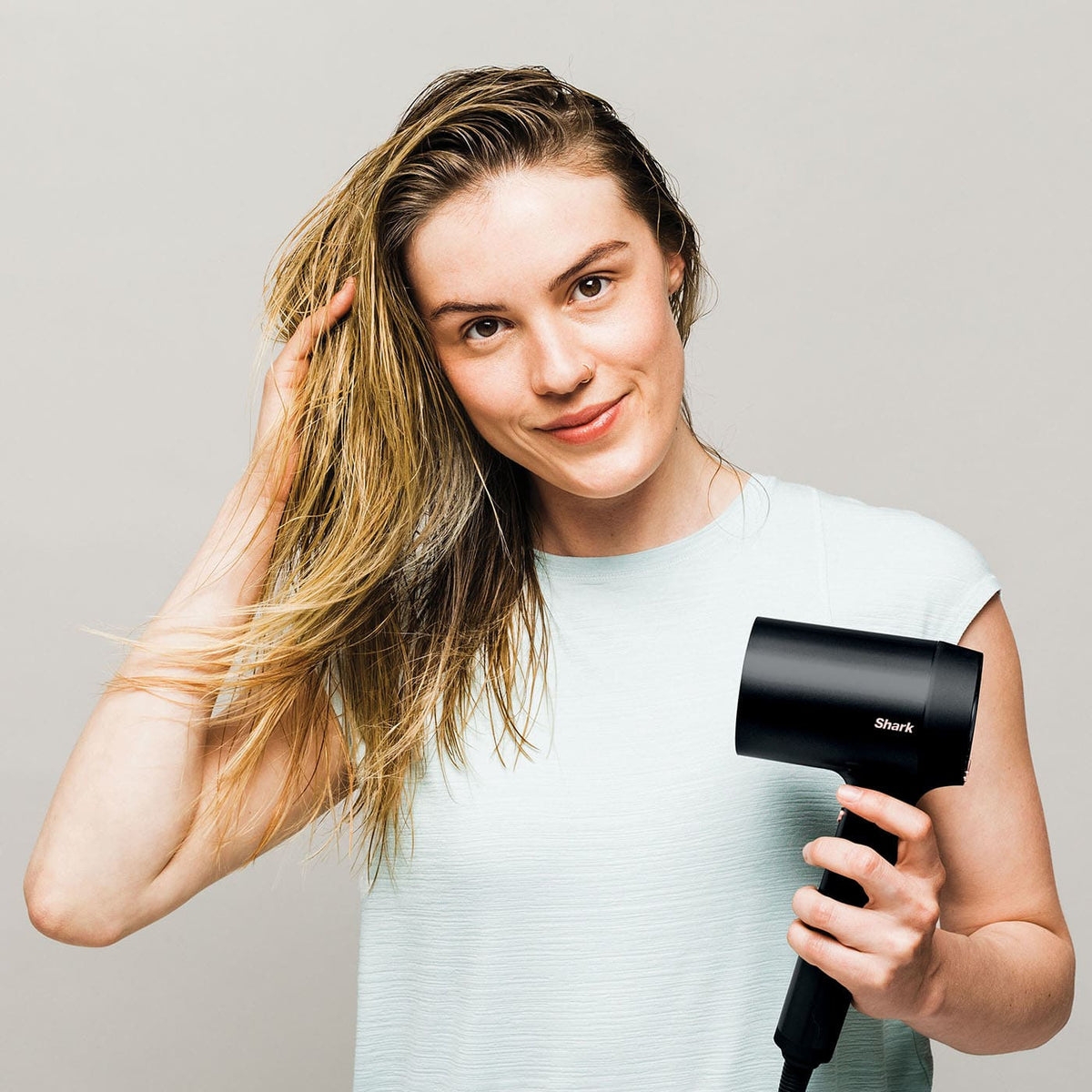 Shark Style IQ Ionic Hair Dryer &amp; Styler - Black &amp; Rose Gold | HD120UK (7551182962876)
