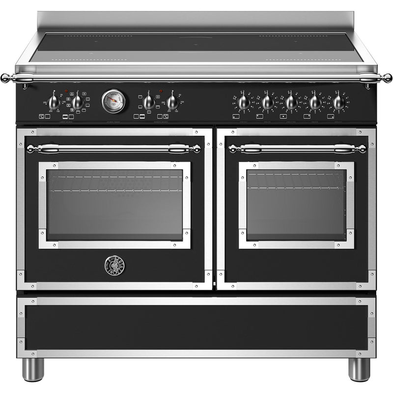 Bertazzoni Heritage 100cm Induction Top Electric Range Cooker - Nero Matt | HER105I2ENET from Bertazzoni - DID Electrical