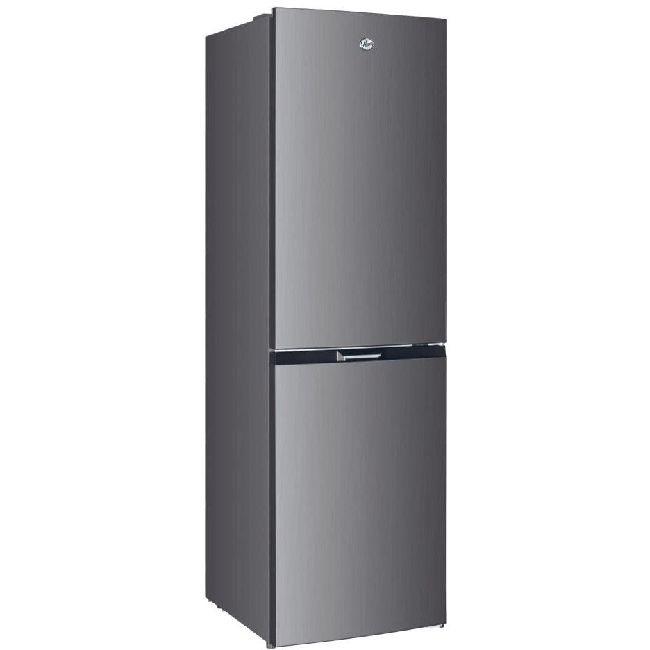 Hoover 60/40 Frost Free 247L  Freestanding Fridge Freezer - Platinum Inox | HOCH1T518FXK from Hoover - DID Electrical