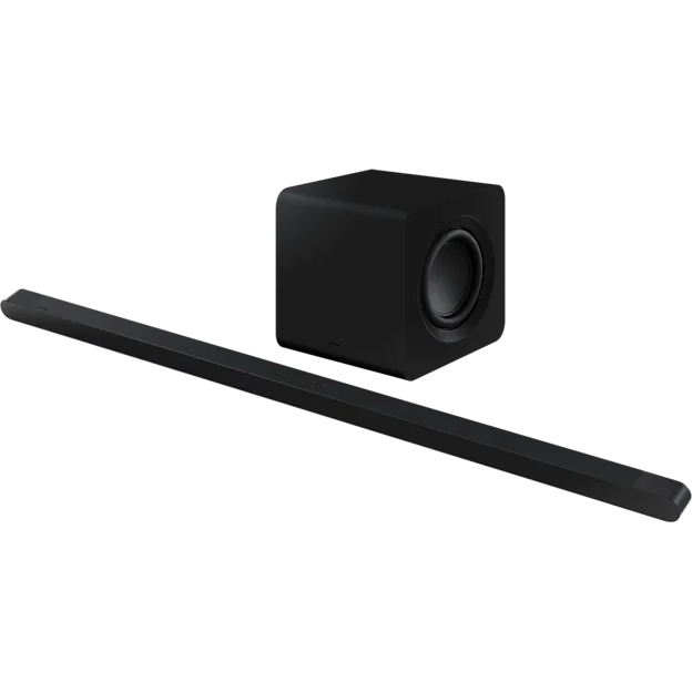 Samsung 3.1.2ch Lifestyle Ultra Slim Wireless Soundbar with Subwoofer - Black | HW-S800B/XU (7567131214012)