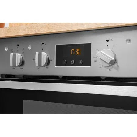 Indesit Built-Under Electric Double Oven - Stainless Steel | IDU6340IX from Indesit - DID Electrical