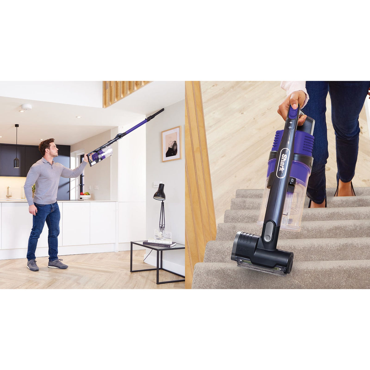 Shark 0.7L Anti Hair Wrap Cordless Pet Vacuum Cleaner - Purple | IZ202UKT from Shark - DID Electrical