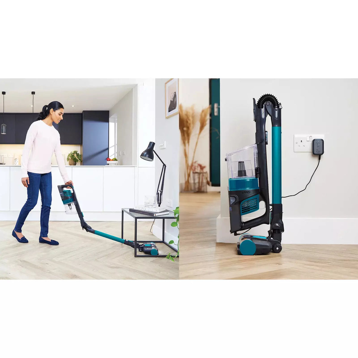 Shark 0.7L Anti Hair Wrap Pet Cordless Stick Vacuum Cleaner - Peacock Blue | IZ252UKT from Shark - DID Electrical