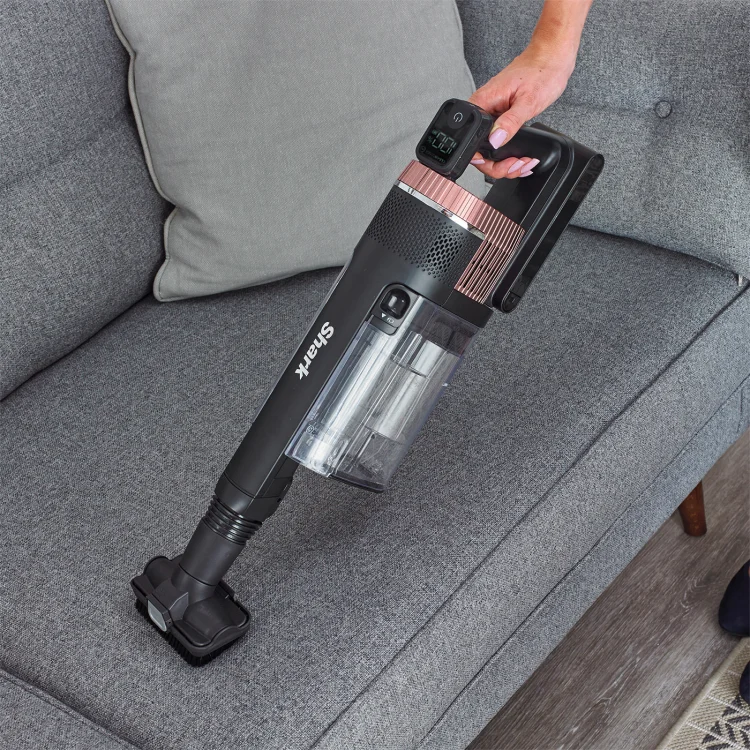 Shark Stratos 0.7L Anti Hair Wrap Plus Cordless Vacuum Cleaner - Charcoal Grey & Rose Gold | IZ400UK from Shark - DID Electrical
