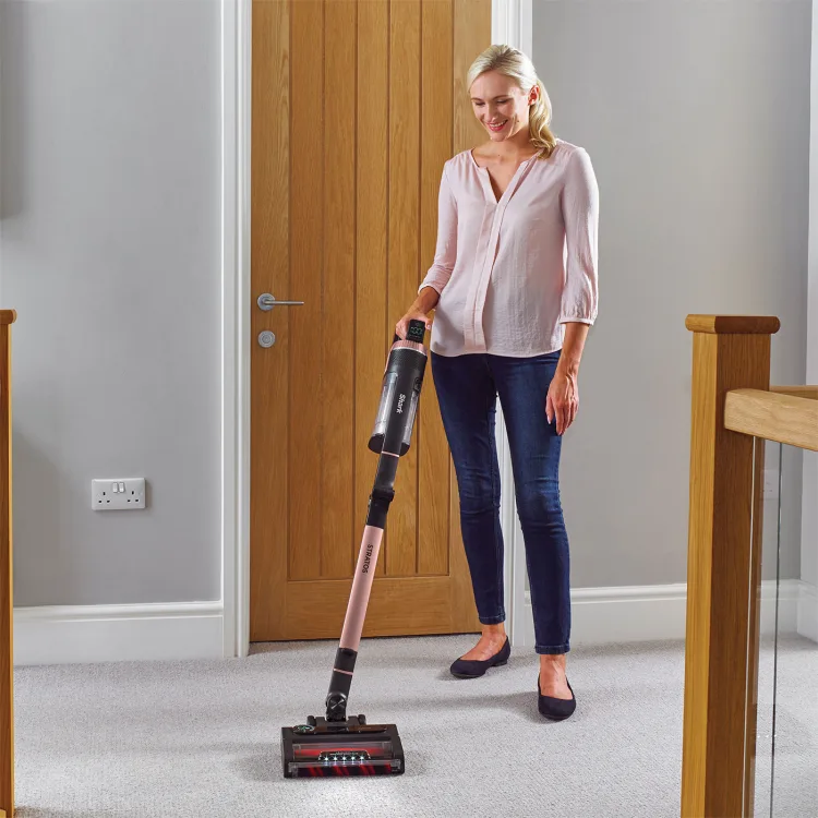 Shark Stratos 0.7L Anti Hair Wrap Plus Cordless Vacuum Cleaner - Charcoal Grey & Rose Gold | IZ400UK from Shark - DID Electrical