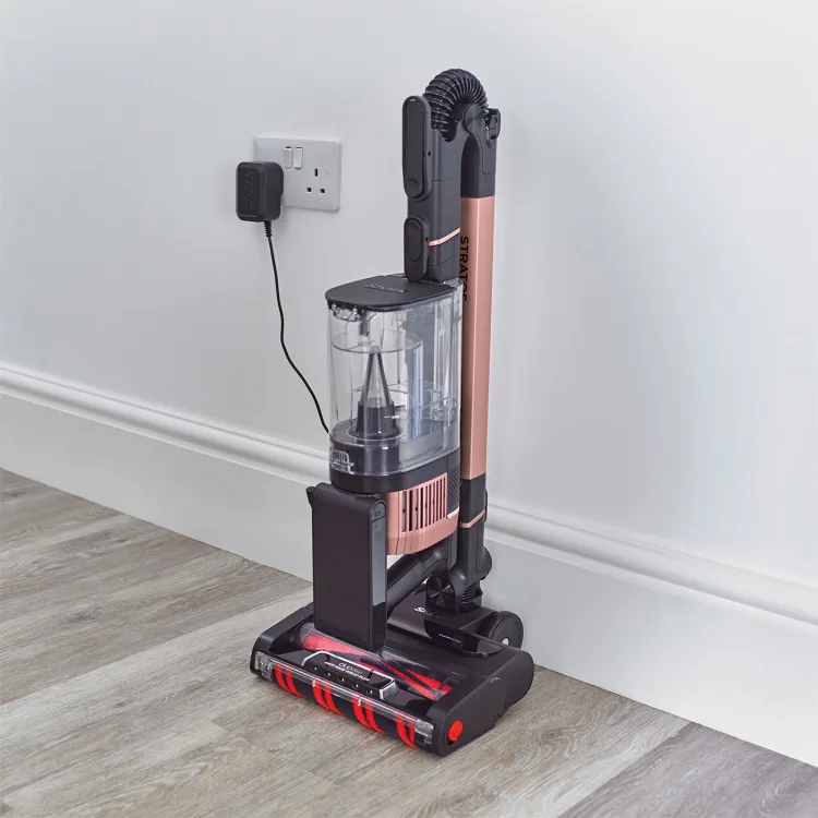 Shark Stratos 0.7L Anti Hair Wrap Plus Cordless Vacuum Cleaner - Charcoal Grey & Rose Gold | IZ400UK from Shark - DID Electrical
