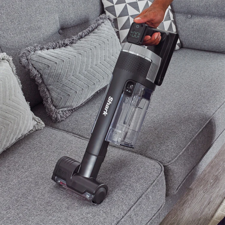 Shark Stratos 0.7L Anti Hair Wrap Plus Pet Pro Cordless Vacuum Cleaner - Charcoal Grey & Silver | IZ420UKT from Shark - DID Electrical