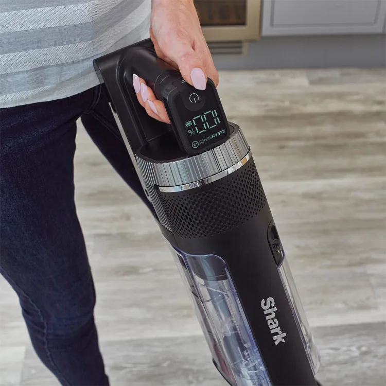 Shark Stratos 0.7L Anti Hair Wrap Plus Pet Pro Cordless Vacuum Cleaner - Charcoal Grey & Silver | IZ420UKT from Shark - DID Electrical