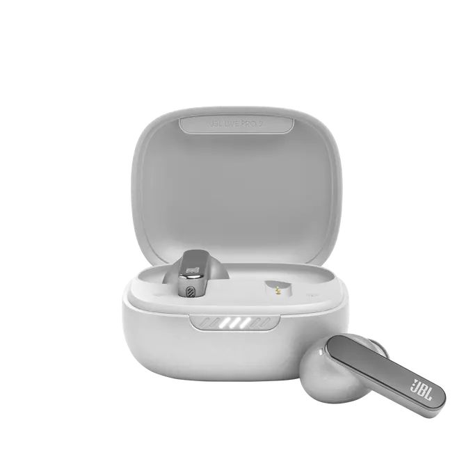 JBL Live Pro 2 TWS In-Ear True Wireless Earbuds - Silver | JBLLIVEPRO2TWSSIL from JBL - DID Electrical