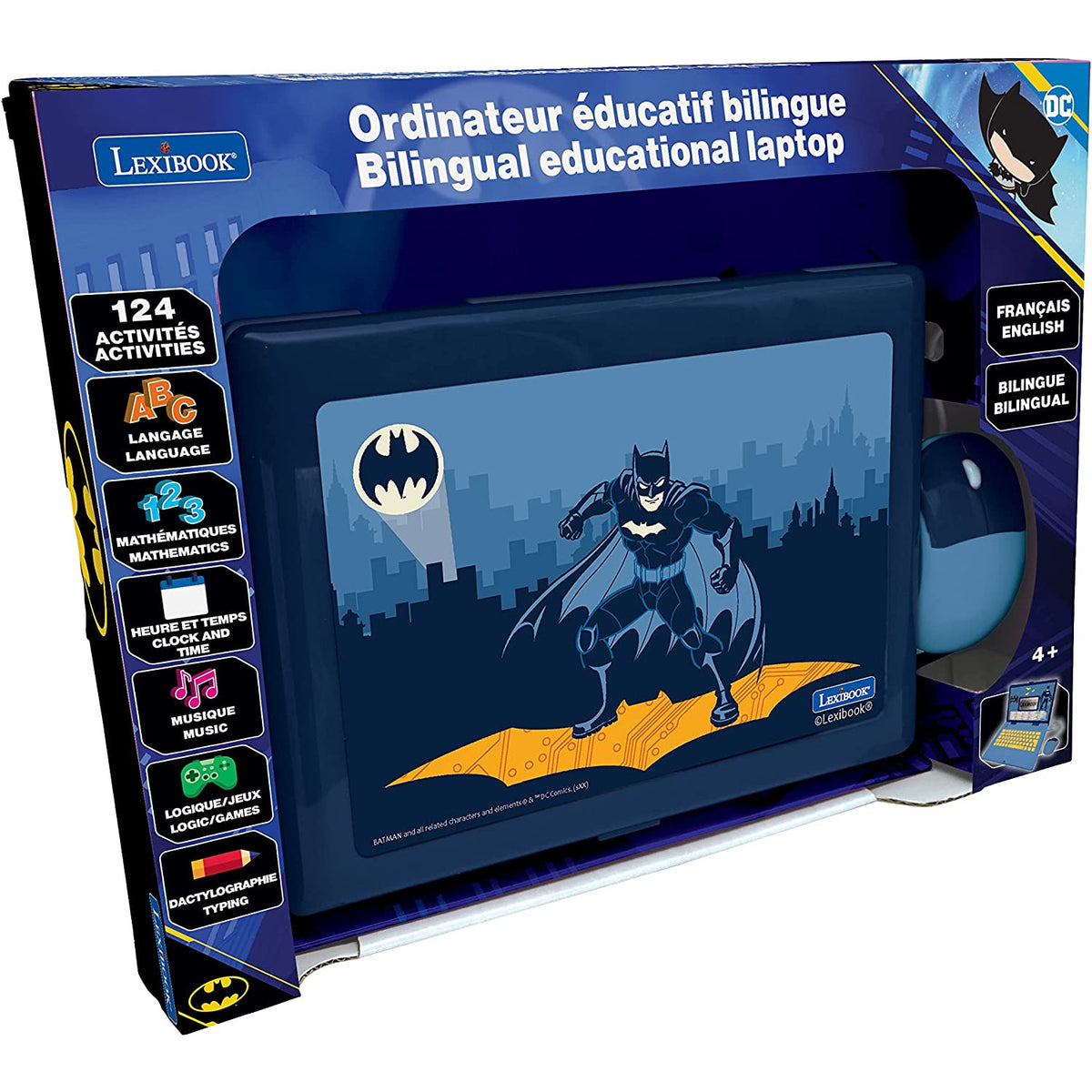 Lexibook Batman Bilingual Educational Laptop | JC598BATi1 from Lexibook - DID Electrical