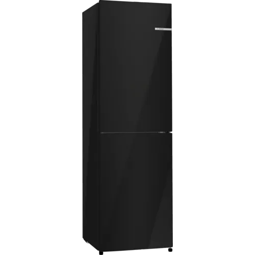 Bosch 50/50 Series 2 255L Freestanding Fridge-Freezer with Bottom Freezer  - Black | KGN27NBFAG from Bosch - DID Electrical