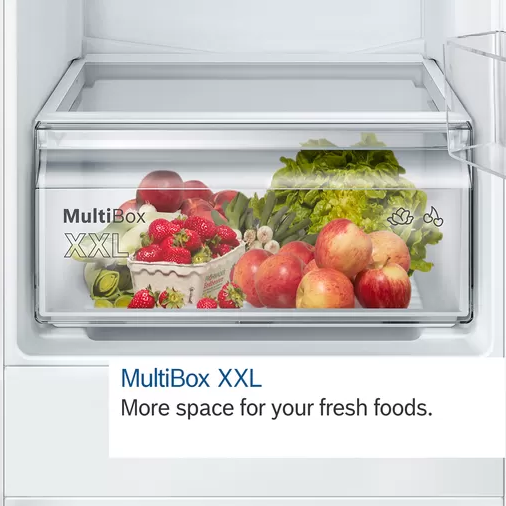 Bosch 50/50 Series 2 255L Freestanding Fridge-Freezer with Bottom Freezer  - Black | KGN27NBFAG from Bosch - DID Electrical