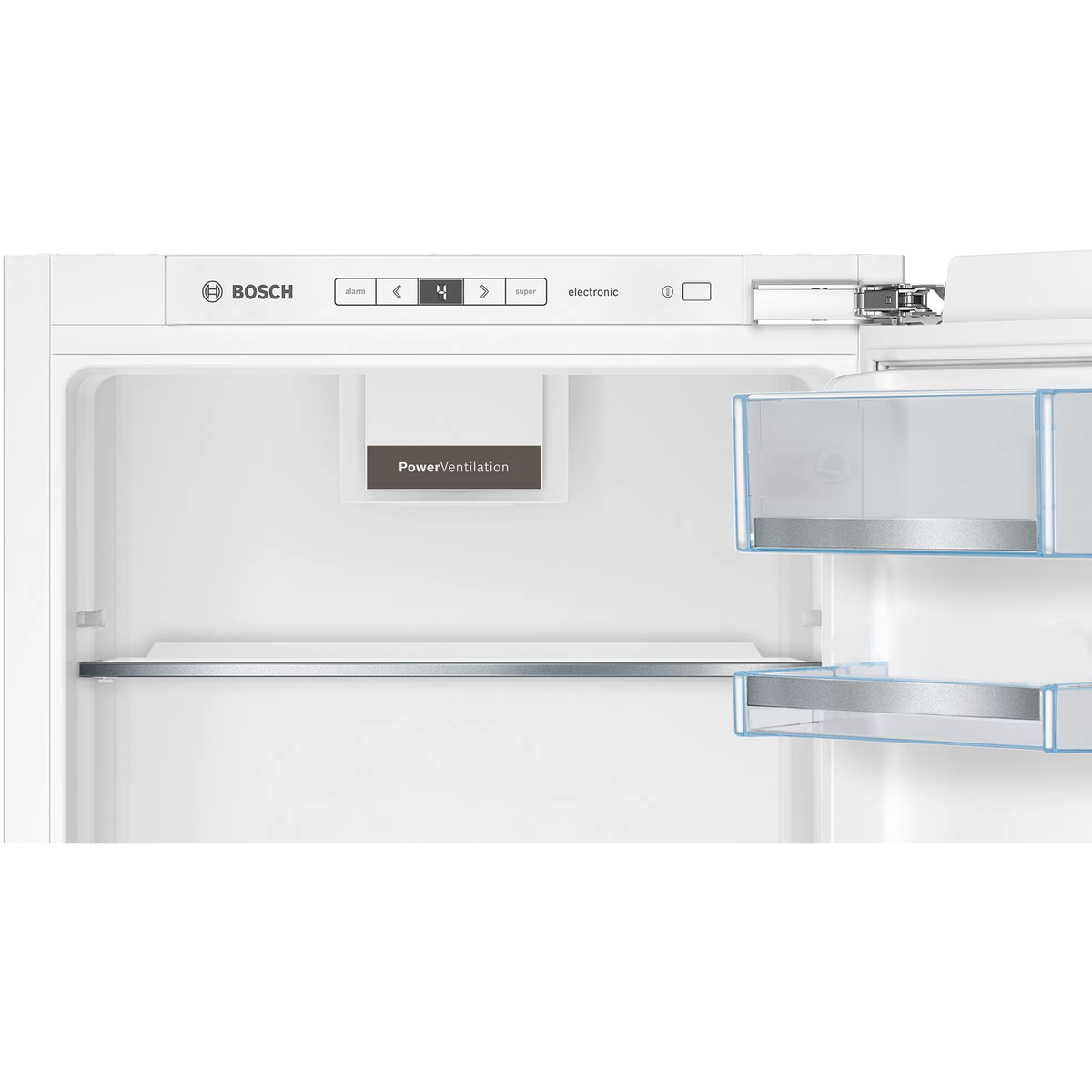 Bosch Series 6 319L Built-In Larder Fridge - White | KIR81AFE0G from Bosch - DID Electrical