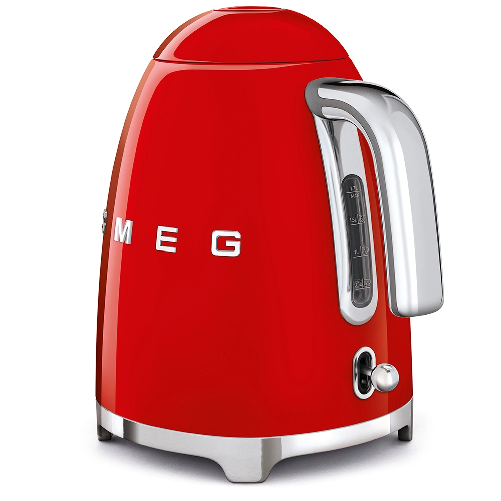 Smeg 1.7L 3000W Jug Kettle - Red | KLF03RDUK from Smeg - DID Electrical