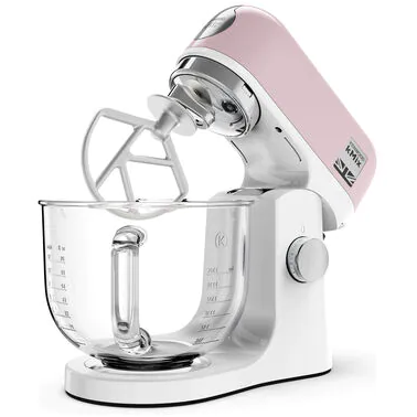 Kenwood 5L 1000W Stand Mixer with Glass Bowl - Pastel Pink | KMX754PP from Kenwood - DID Electrical