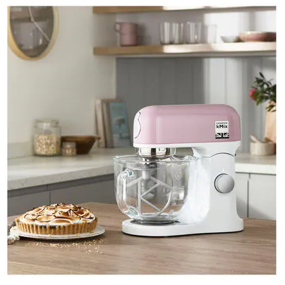 Kenwood 5L 1000W Stand Mixer with Glass Bowl - Pastel Pink | KMX754PP from Kenwood - DID Electrical