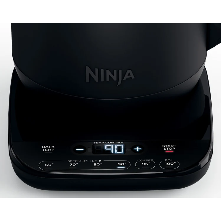 Ninja Perfect Temperature 1.7L 3000W Electric Kettle - Black | KT200UK (7670672883900)